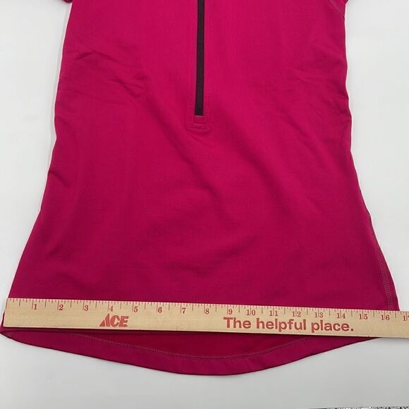 Pink Nike running Dri-fit quarter zip pullover - Picture 7 of 13